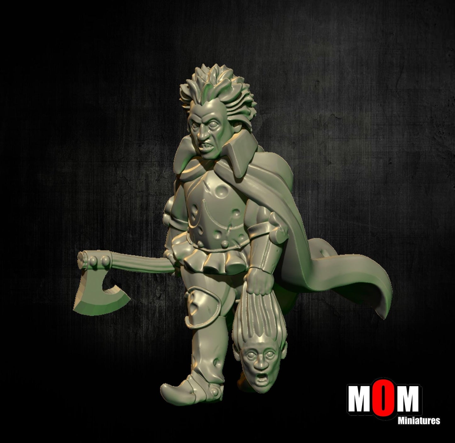 Headless Knight, Fantasy Skirmish Miniatures by MoM Miniatures, perfect for Fantasy Wargames and RPGs