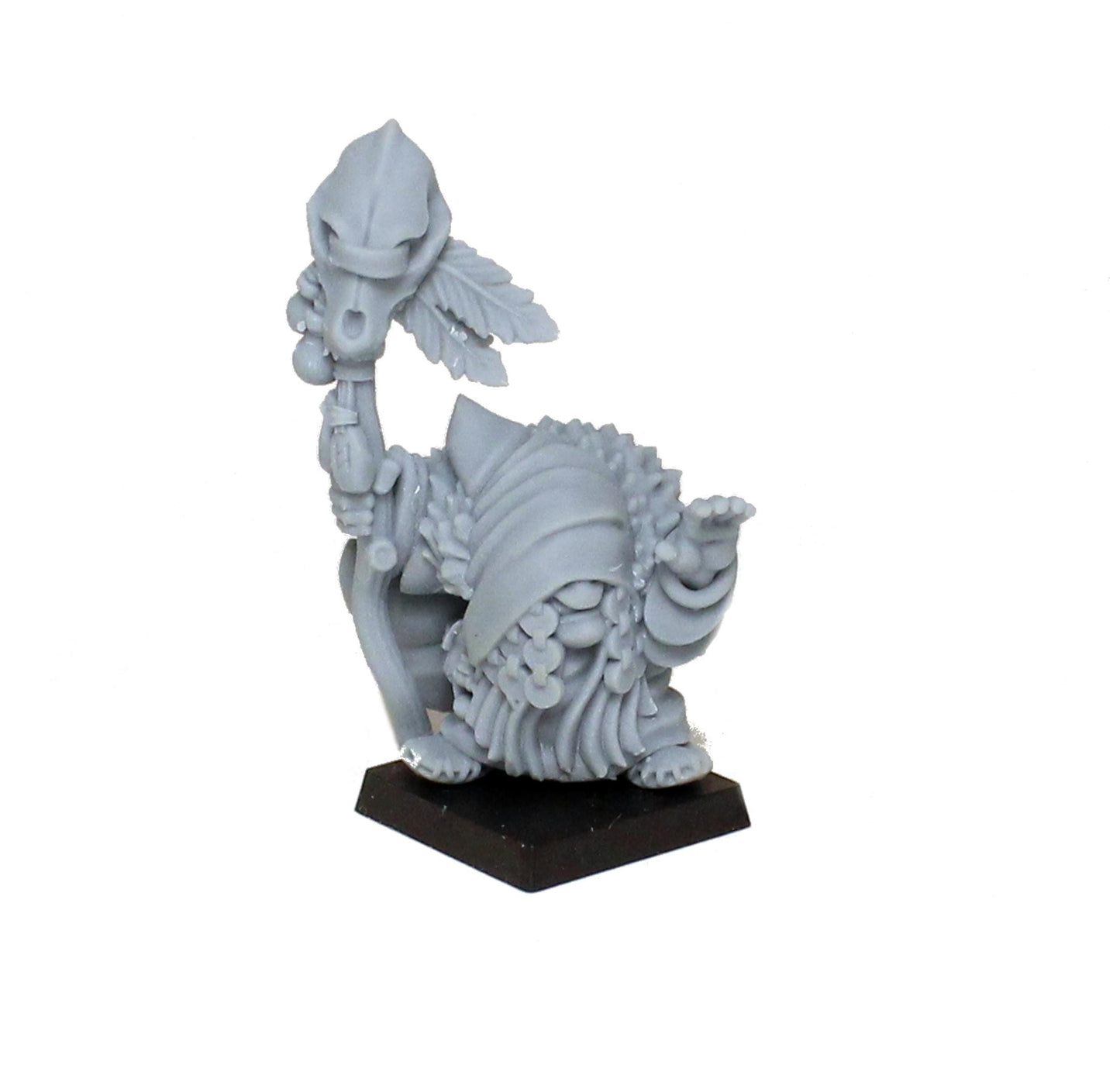 Dwarf Oracle Miniature, Fantasy Wargame RPG, MoM Miniatures