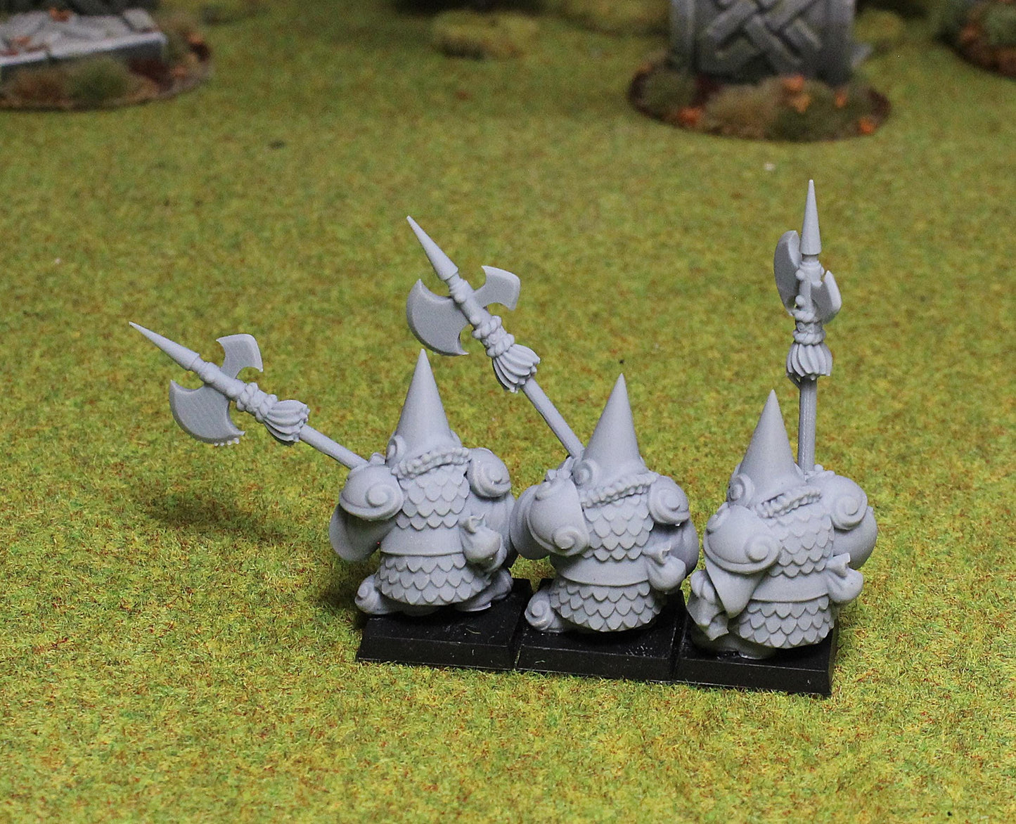 Dwarf Rockbreakers, Fantasy Skirmish Miniatures by MoM Miniatures, perfect for Fantasy Wargames and RPGs