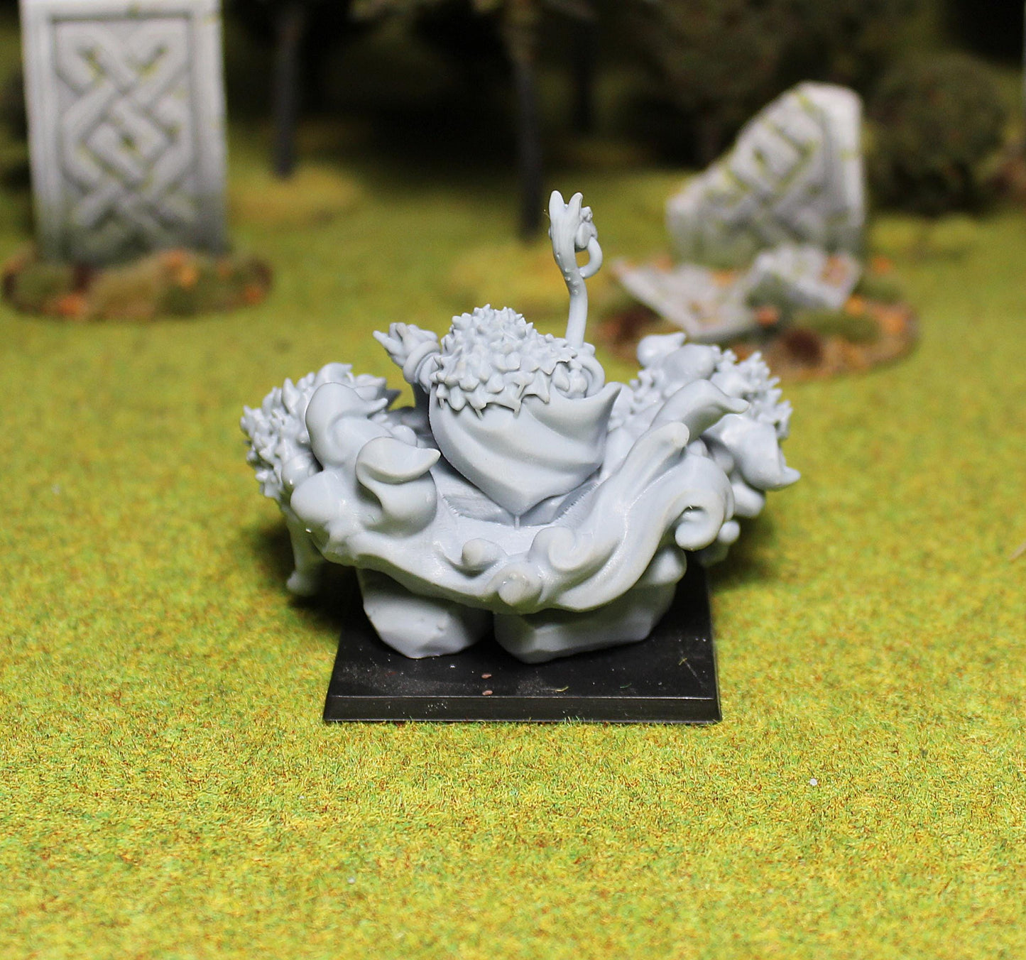 Dwarf Druid 2, Fantasy Skirmish Miniatures by MoM Miniatures, perfect for Fantasy Wargames and RPGs