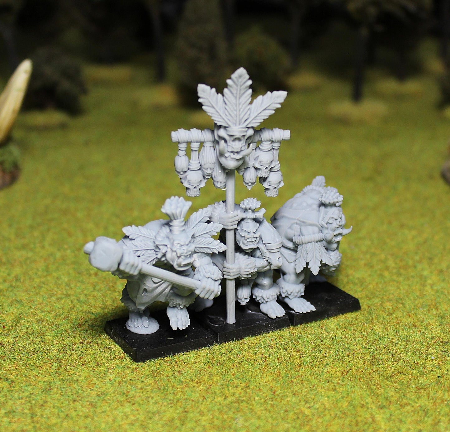 Wild Orcs, Fantasy Skirmish Miniatures by MoM Miniatures, perfect for Fantasy Wargames and RPGs