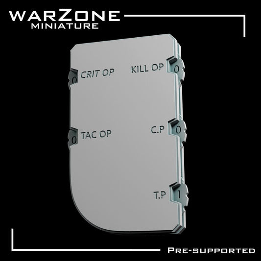 Tracker / Tracker Game Score, Grimdark Conversion Parts and Basing Materials Sculpted by WarZone Miniature