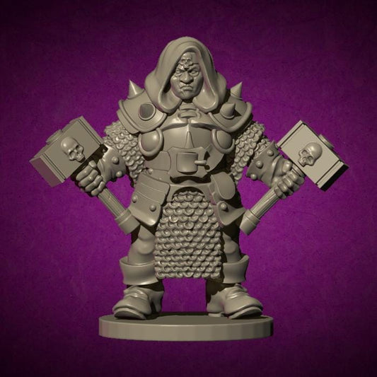 Priest, Fantasy Skirmish Miniatures by MoM Miniatures, perfect for Fantasy Wargames and RPGs