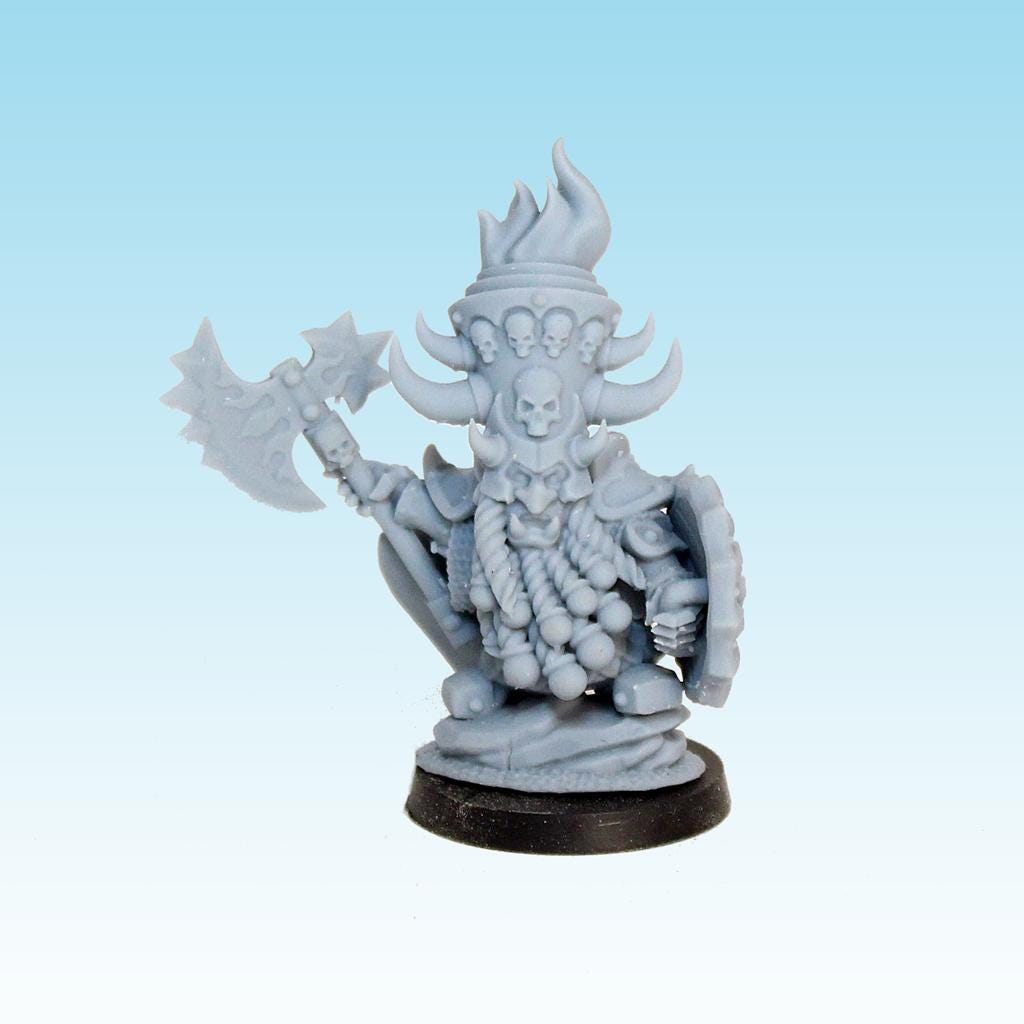 Lord Dark Dwarf, Fantasy Skirmish Miniatures by MoM Miniatures, perfect for Fantasy Wargames and RPGs
