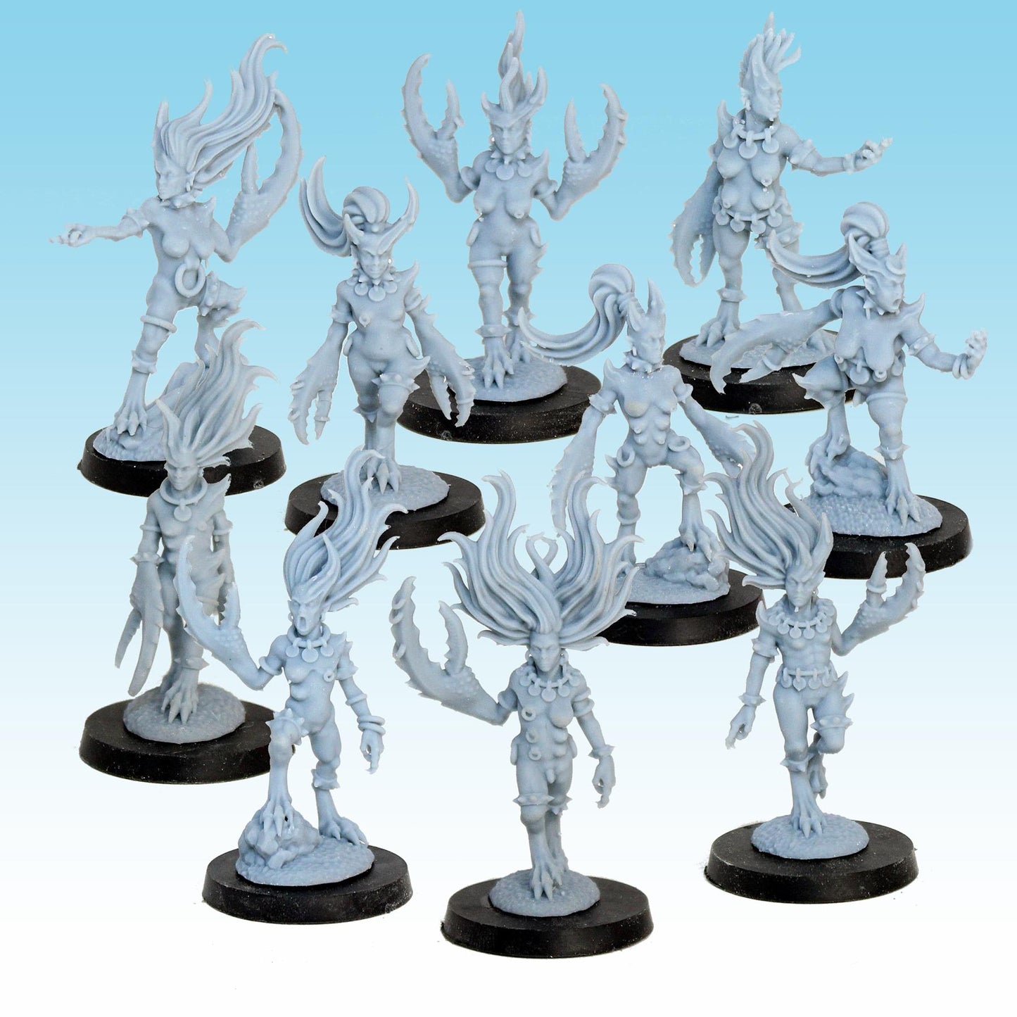 Chaos Devils, Fantasy Skirmish Miniatures by MoM Miniatures, perfect for Fantasy Wargames and RPGs