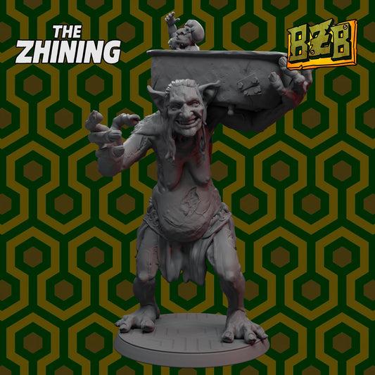 Troll Room 237, The Zhining, Movie-inspired Orkish Menace Sculpted by Big Zkreen Boyz, Grimdark Compatible, Scaled for Sci-Fi Wargames