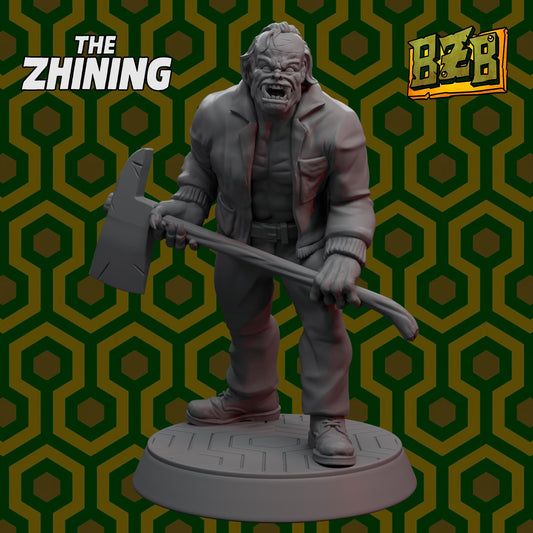 Ork Torrance, The Zhining, Movie-inspired Orkish Menace Sculpted by Big Zkreen Boyz, Grimdark Compatible, Scaled for Sci-Fi Wargames