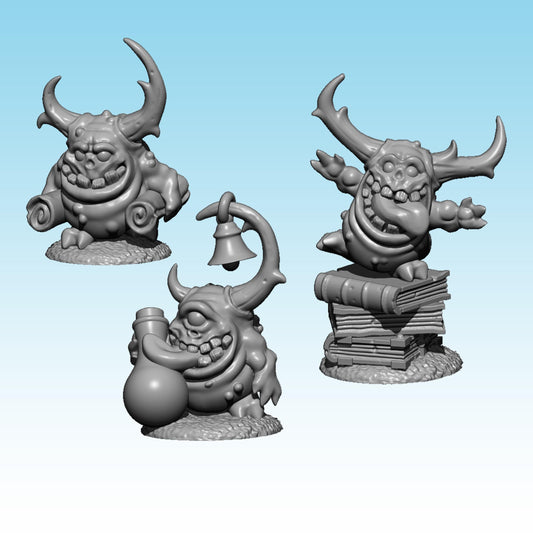 Chaos Seed Familiars, Fantasy Skirmish Miniatures by MoM Miniatures, perfect for Fantasy Wargames and RPGs