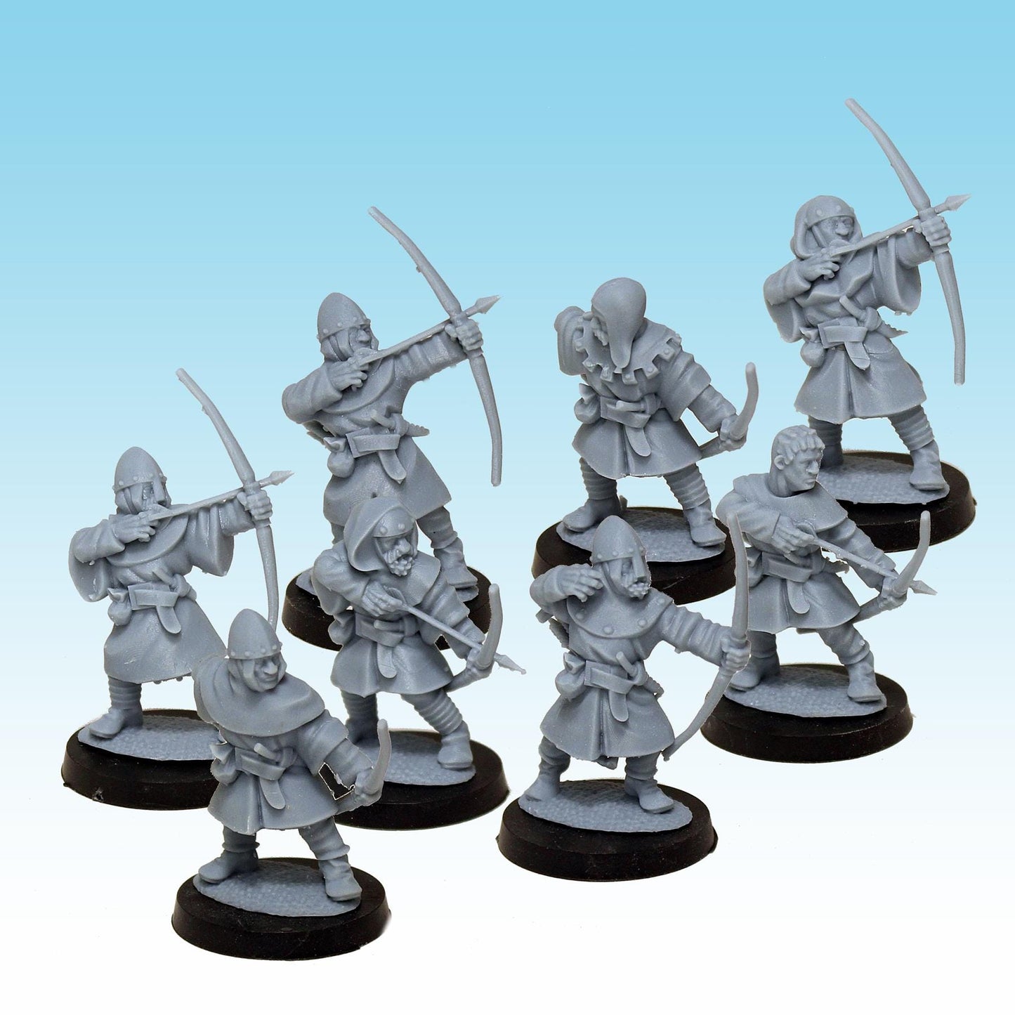 Archer of the Cross, Fantasy Skirmish Miniatures by MoM Miniatures, perfect for Fantasy Wargames and RPGs