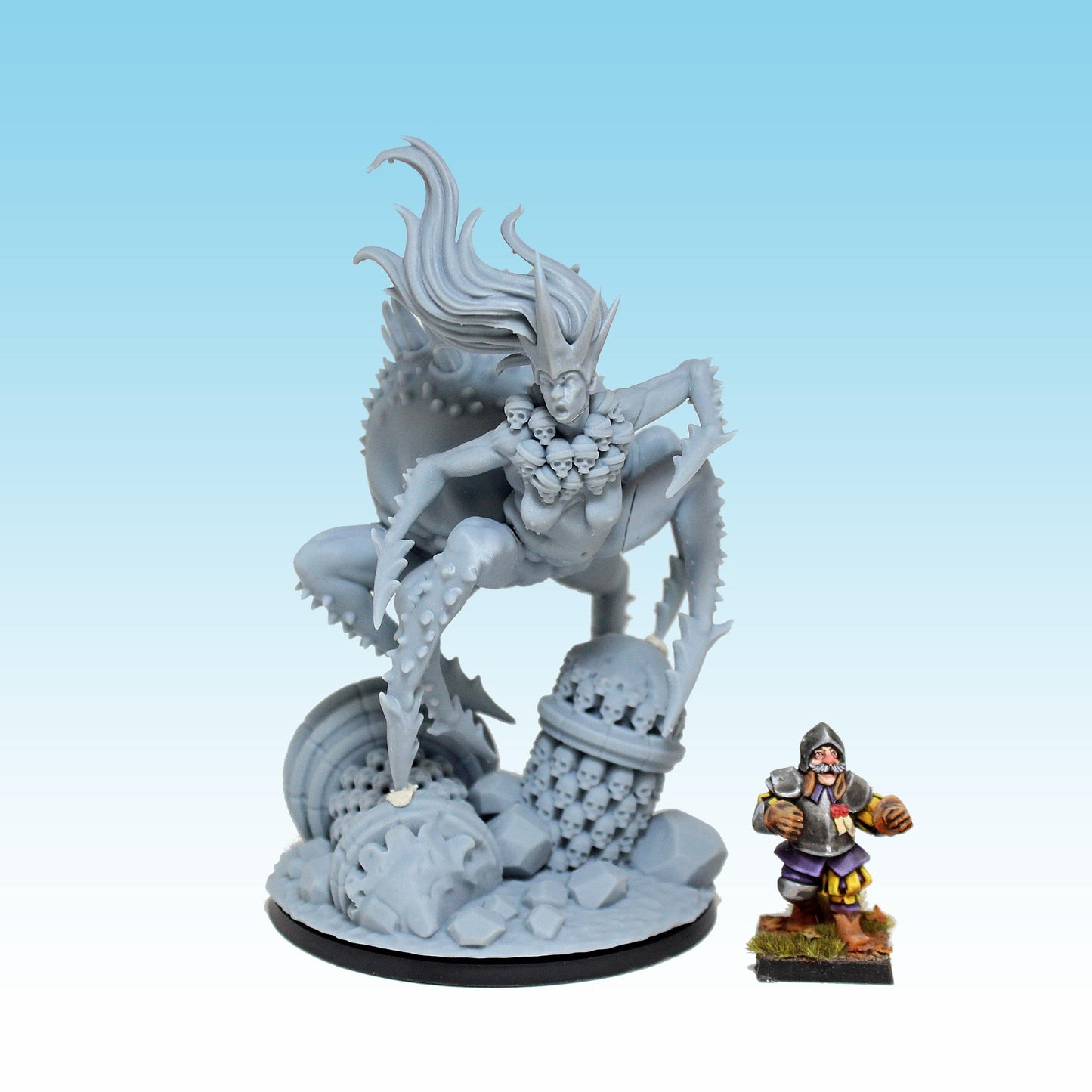 Black Widow, Fantasy Skirmish Miniatures by MoM Miniatures, perfect for Fantasy Wargames and RPGs