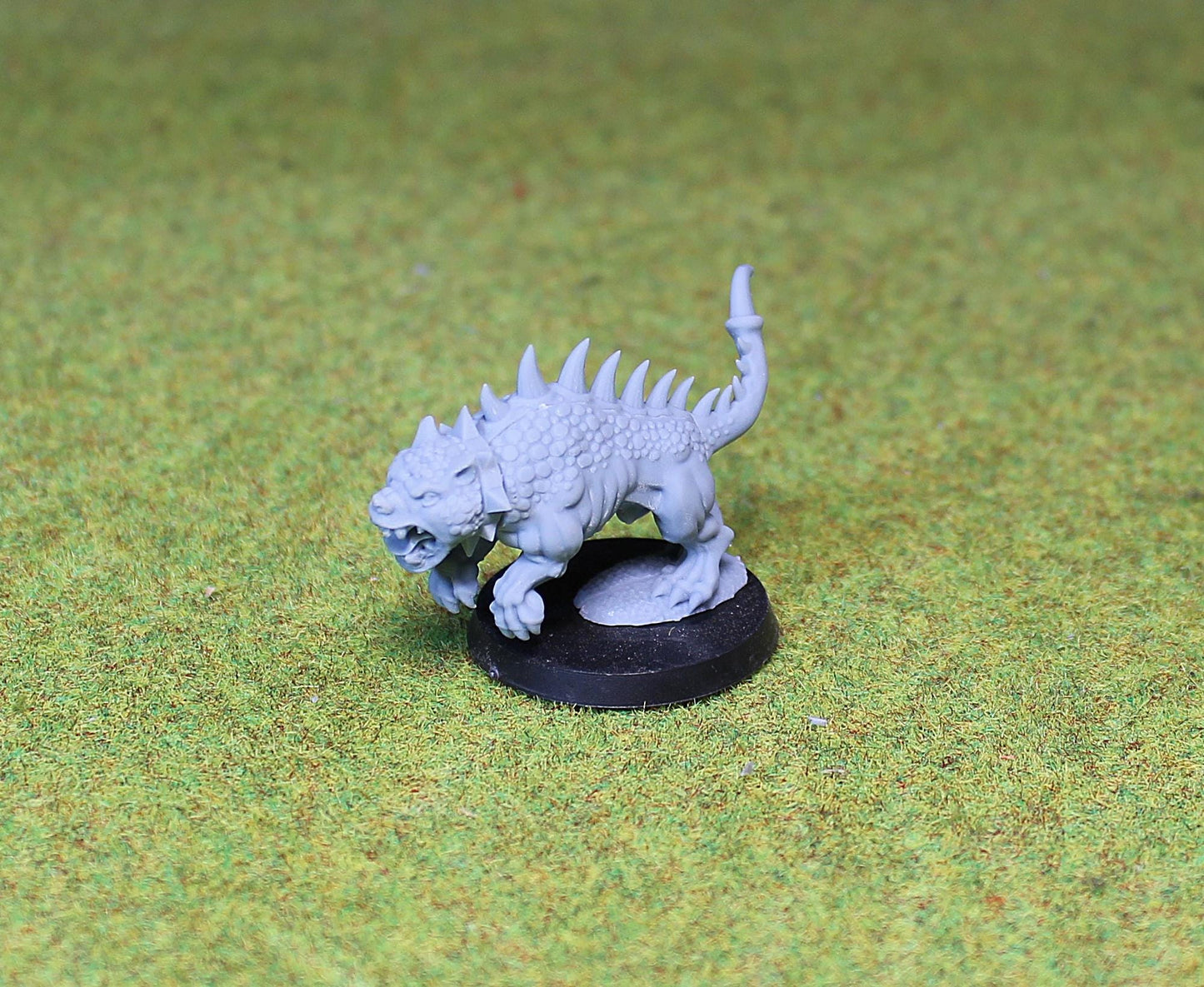 Chaos Mastiffs, Fantasy Skirmish Miniatures by MoM Miniatures, perfect for Fantasy Wargames and RPGs