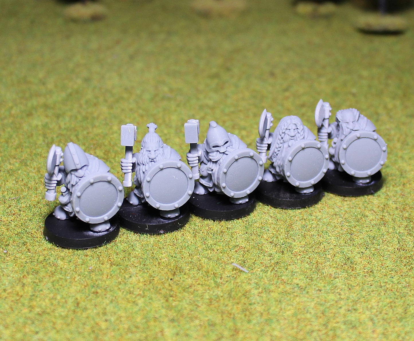 Clan Dwarves, Fantasy Skirmish Miniatures by MoM Miniatures, perfect for Fantasy Wargames and RPGs