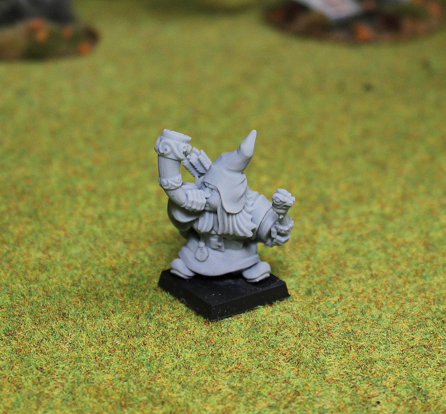 Dwarven Rangers with Bow, Fantasy Skirmish Miniatures by MoM Miniatures, perfect for Fantasy Wargames and RPGs