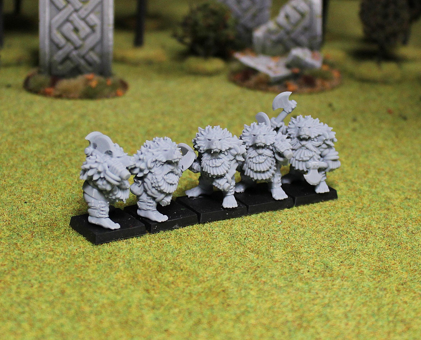 Slayers Ranger Dwarves, Fantasy Skirmish Miniatures by MoM Miniatures, perfect for Fantasy Wargames and RPGs