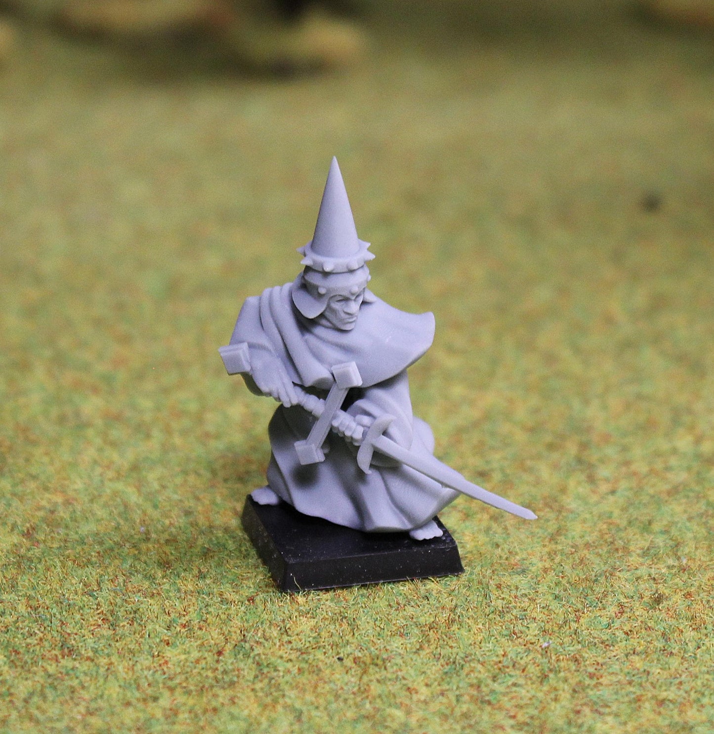 Fire Cultist 12, Fantasy Skirmish Miniatures by MoM Miniatures, perfect for Fantasy Wargames and RPGs
