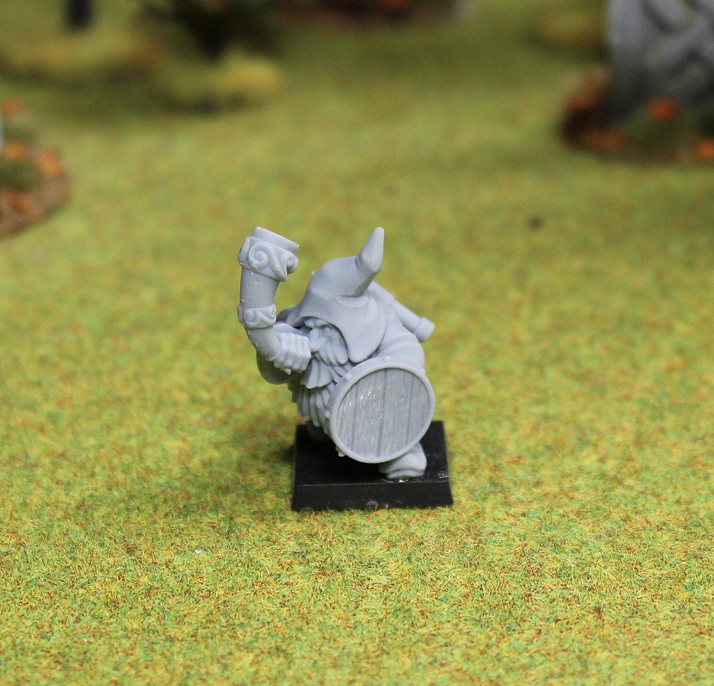 Ranger Dwarves with Spear, Fantasy Skirmish Miniatures by MoM Miniatures, perfect for Fantasy Wargames and RPGs