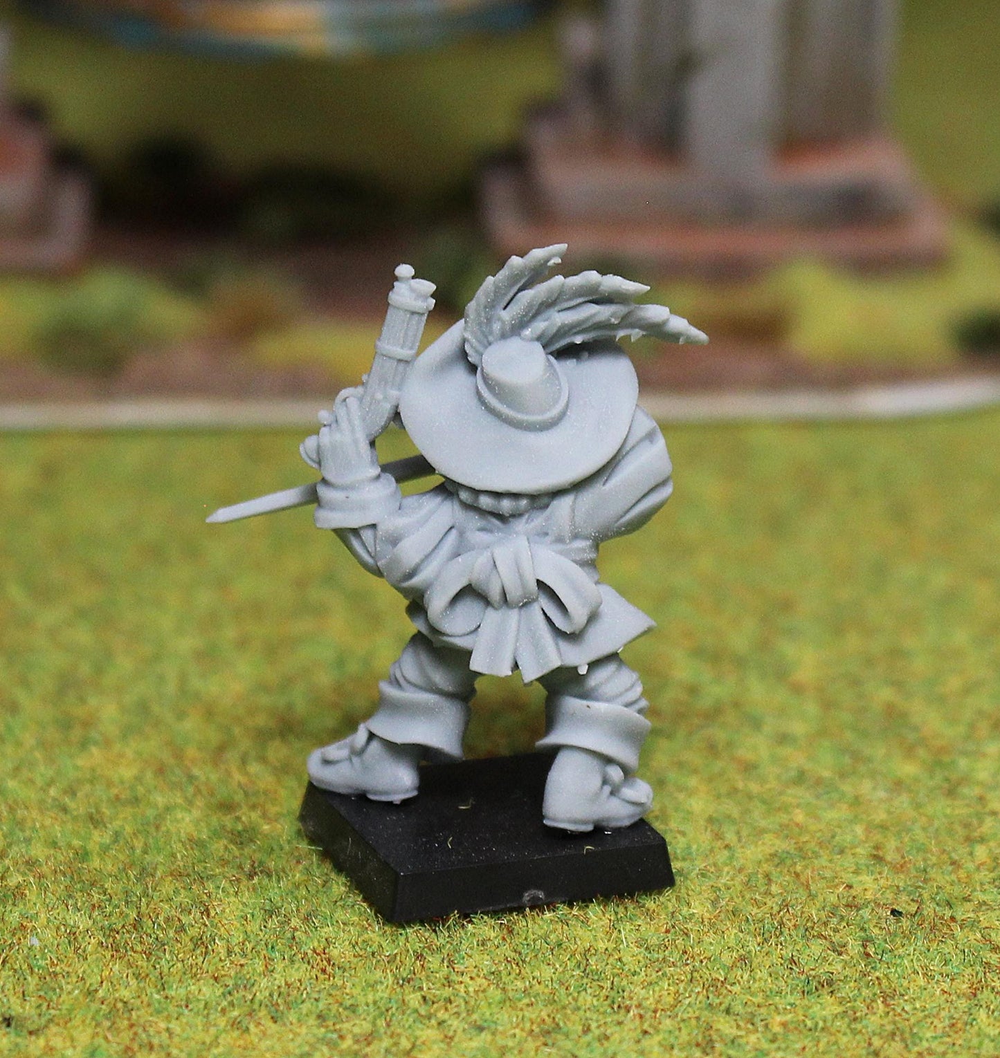 Bornland Mercenary 2, Fantasy Skirmish Miniatures by MoM Miniatures, perfect for Fantasy Wargames and RPGs