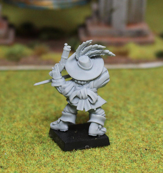 Bornland Mercenary 2, Fantasy Skirmish Miniatures by MoM Miniatures, perfect for Fantasy Wargames and RPGs