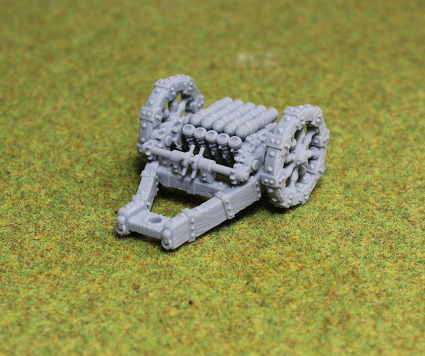 Empire Volley Gun, Fantasy Skirmish Miniatures by MoM Miniatures, perfect for Fantasy Wargames and RPGs