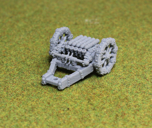 Empire Volley Gun, Fantasy Skirmish Miniatures by MoM Miniatures, perfect for Fantasy Wargames and RPGs