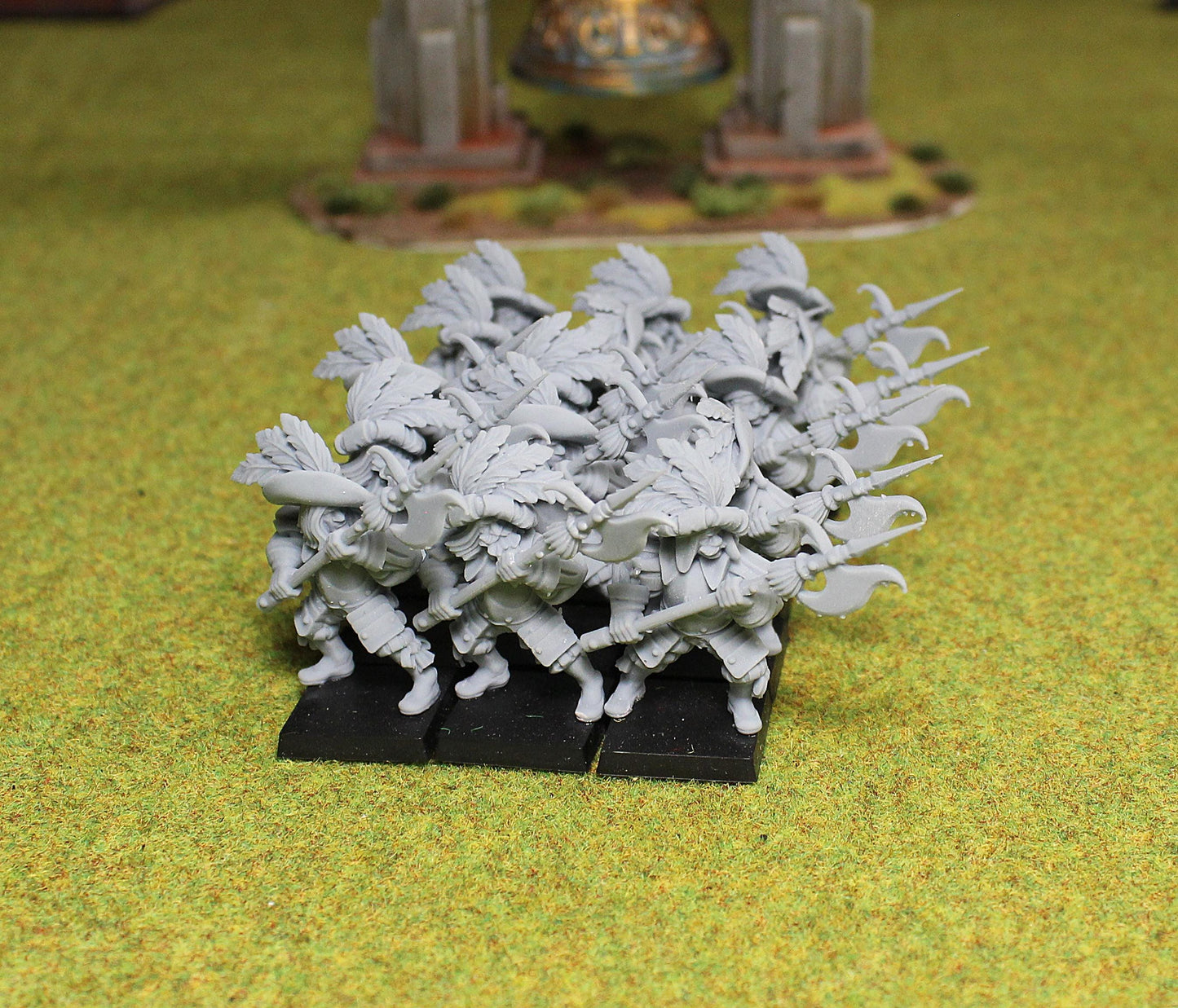 Borland Halberdiers, Fantasy Skirmish Miniatures by MoM Miniatures, perfect for Fantasy Wargames and RPGs
