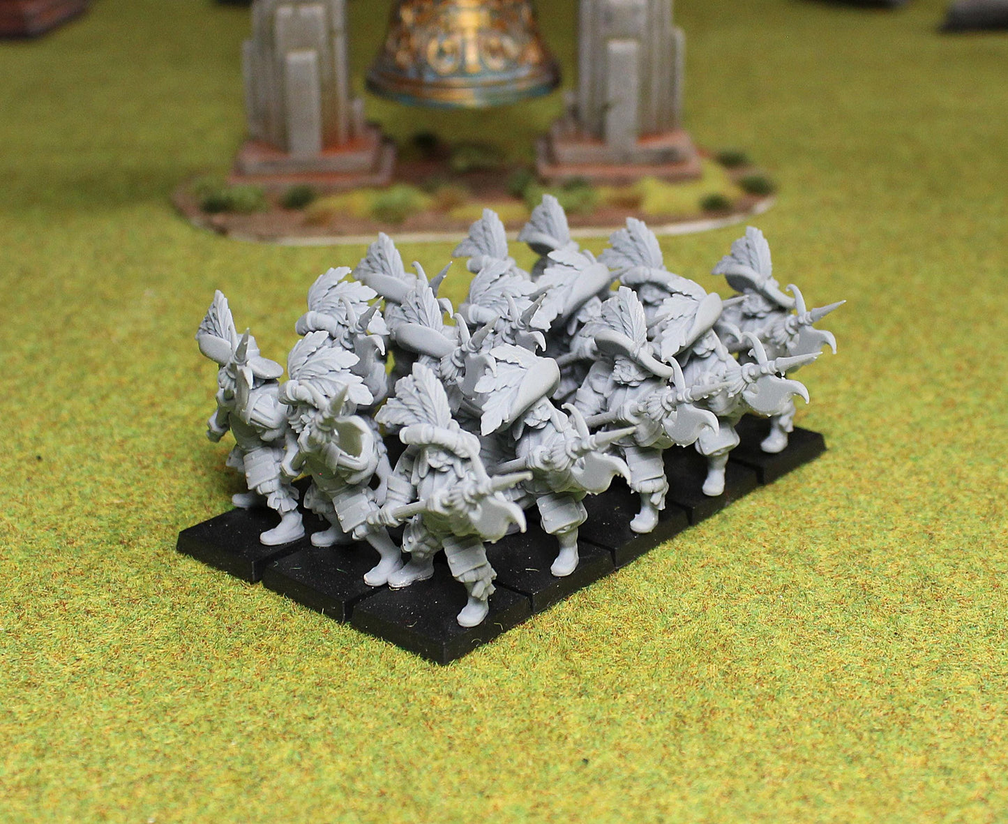 Borland Halberdiers, Fantasy Skirmish Miniatures by MoM Miniatures, perfect for Fantasy Wargames and RPGs