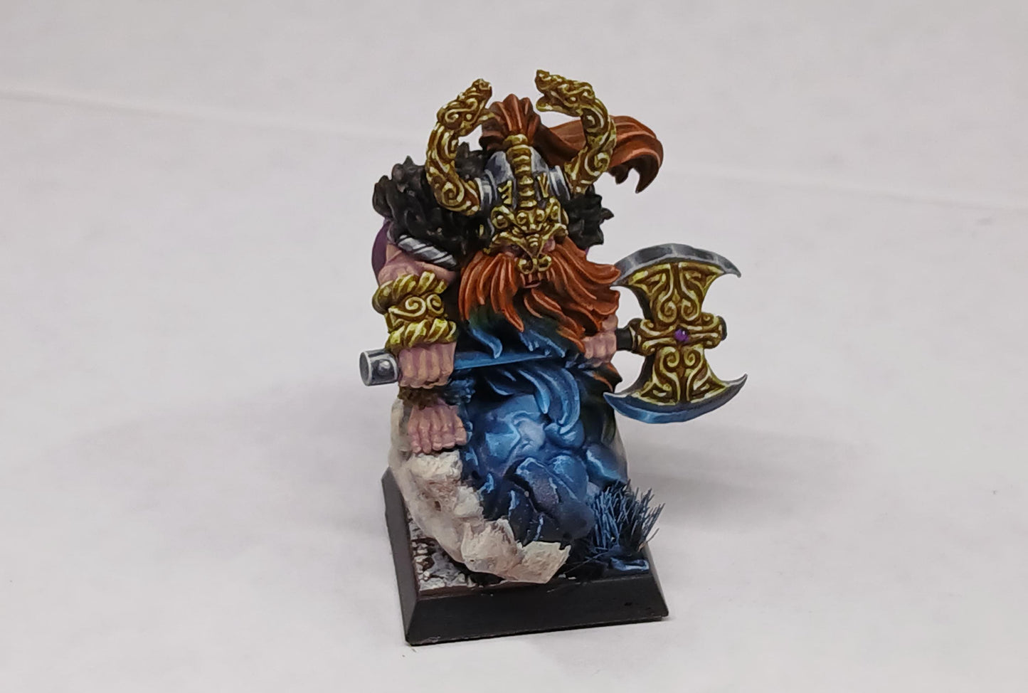 Dwarven Destroyer, Fantasy Skirmish Miniatures by MoM Miniatures, perfect for Fantasy Wargames and RPGs