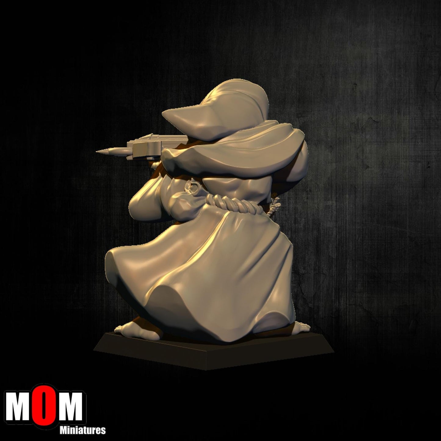 Fire Cultist 6, Fantasy Skirmish Miniatures by MoM Miniatures, perfect for Fantasy Wargames and RPGs