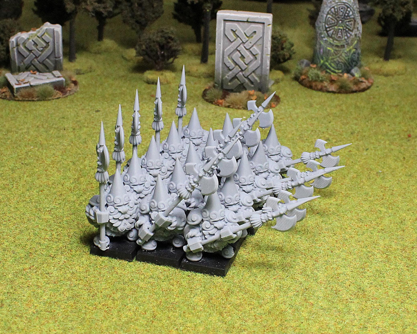 Dwarf Rockbreakers, Fantasy Skirmish Miniatures by MoM Miniatures, perfect for Fantasy Wargames and RPGs