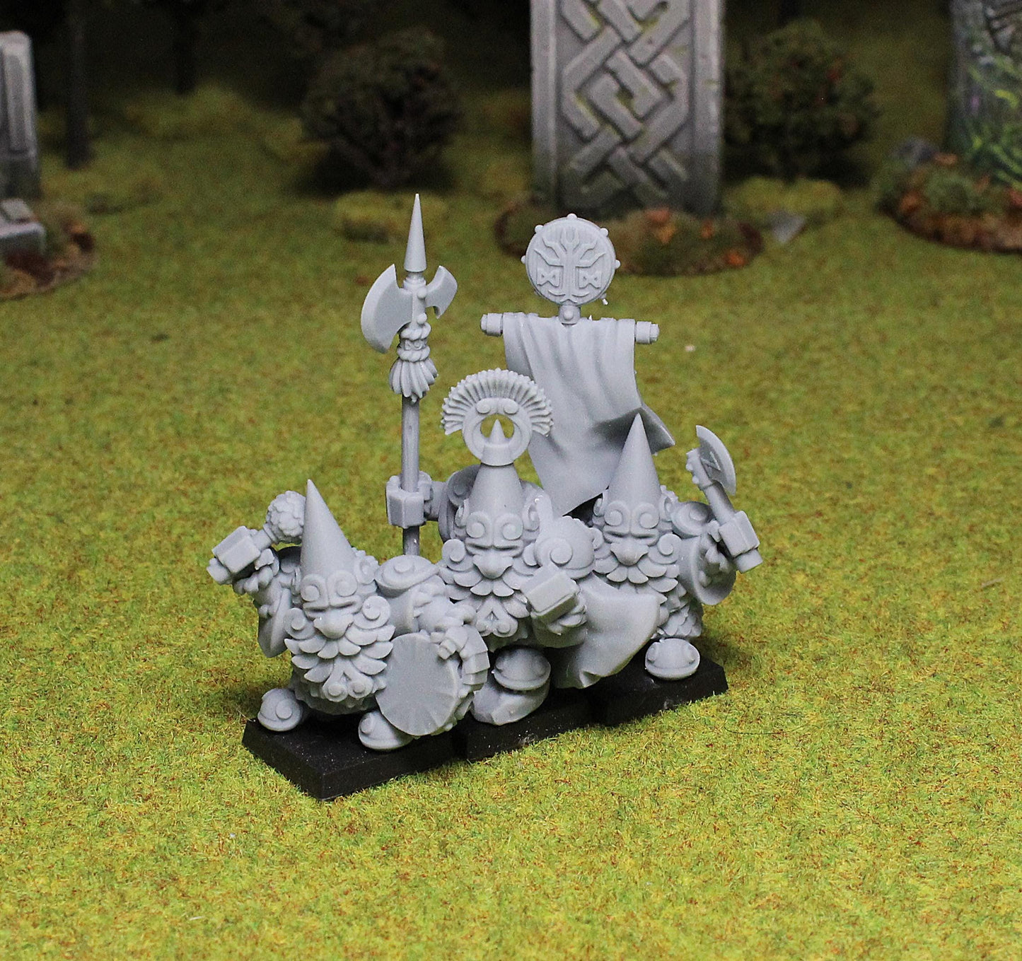 Dwarf Rockbreakers, Fantasy Skirmish Miniatures by MoM Miniatures, perfect for Fantasy Wargames and RPGs