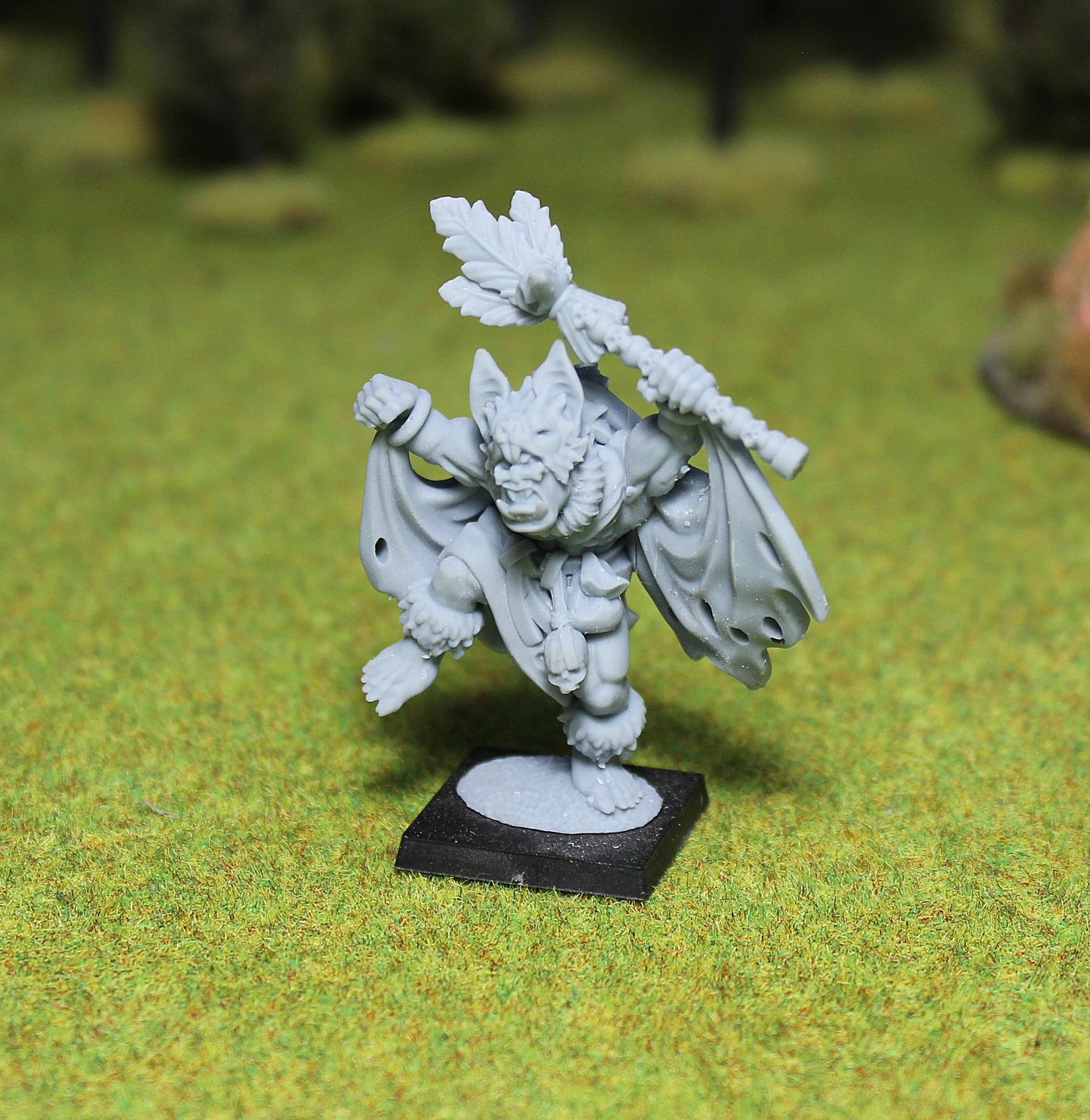 Wild Orc Shaman 2, Fantasy Skirmish Miniatures by MoM Miniatures, perfect for Fantasy Wargames and RPGs
