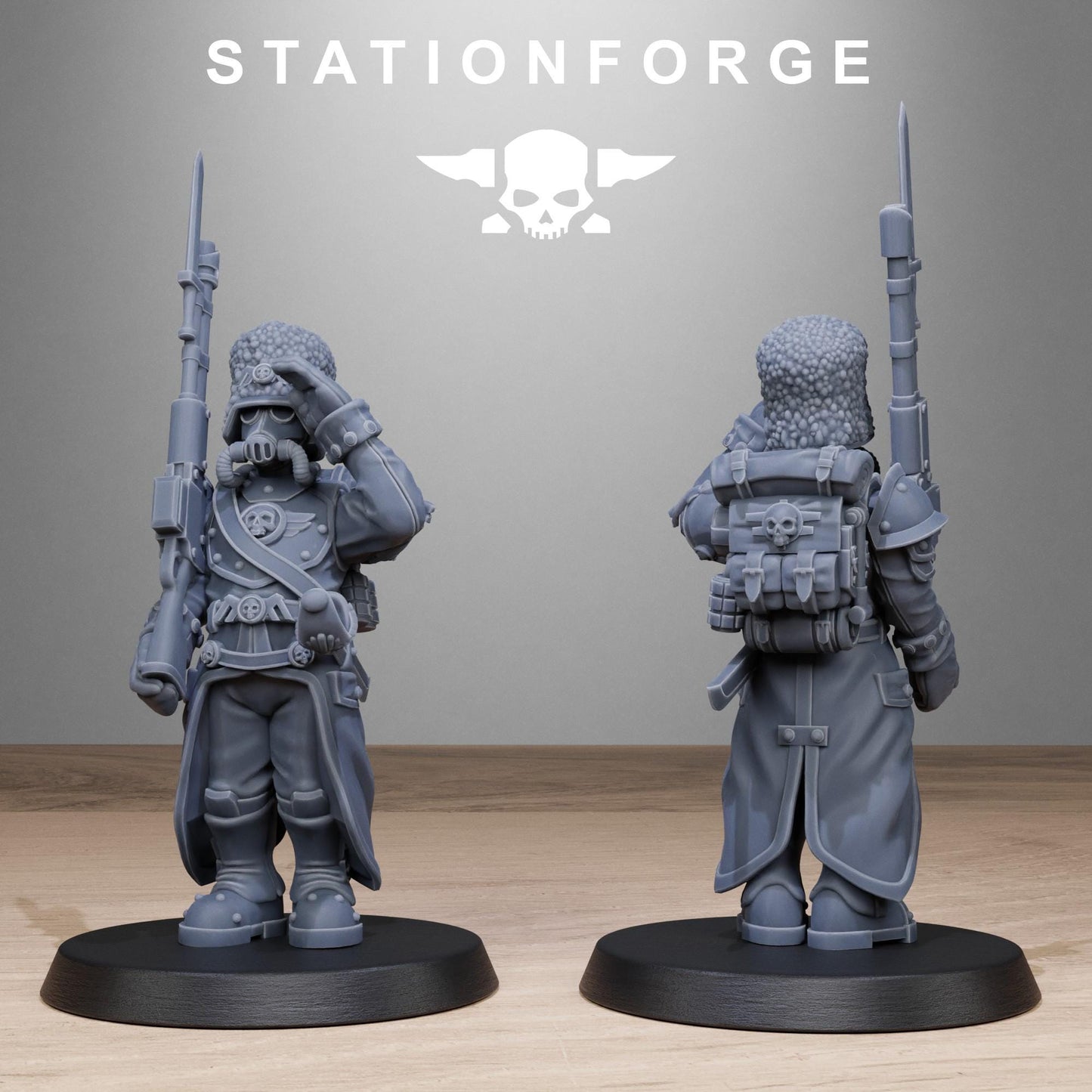GrimGuard Royals, Imperial Firstborn Proxy, Sci-Fi Wargames Miniatures by STATIONFORGE