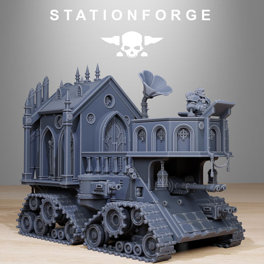 Vodalites Tank Modular Set Miniatures by STATIONFORGE,  Imperial Inquisition Heavy Tank