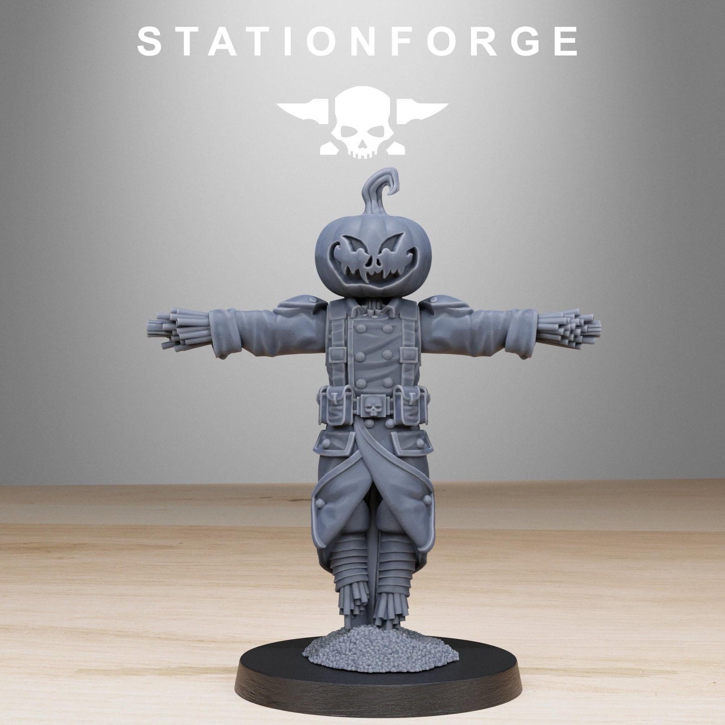 GrimGuard Scarecrow, Death Korps Proxy, Sci-Fi Wargames Miniatures by STATIONFORGE