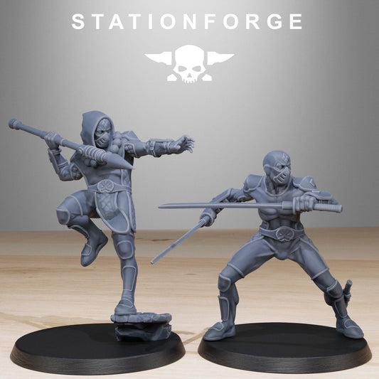 GrimCorp Jesters, Death Korps Proxy, Sci-Fi Wargames Miniatures by STATIONFORGE