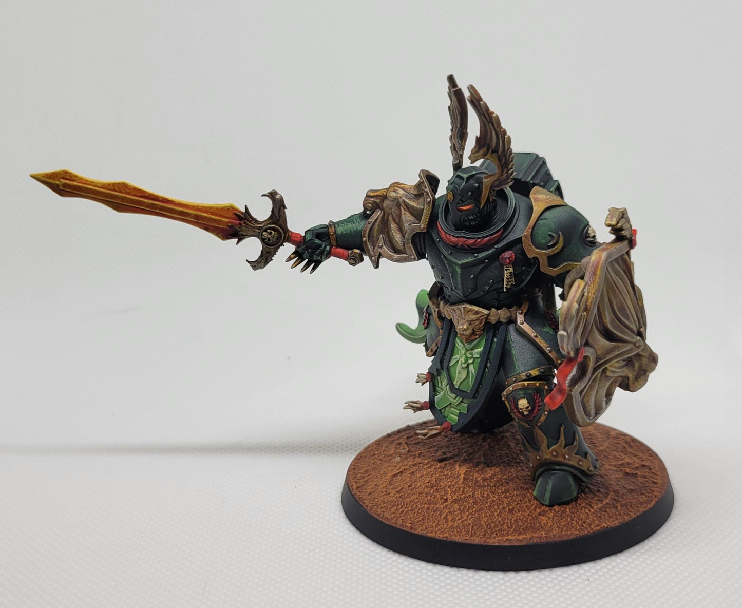 Socratis Archon Sir Thalion, Modular Sci-Fi Marine warriors by STATIONFORGE, Grimdark Wargames Proxy