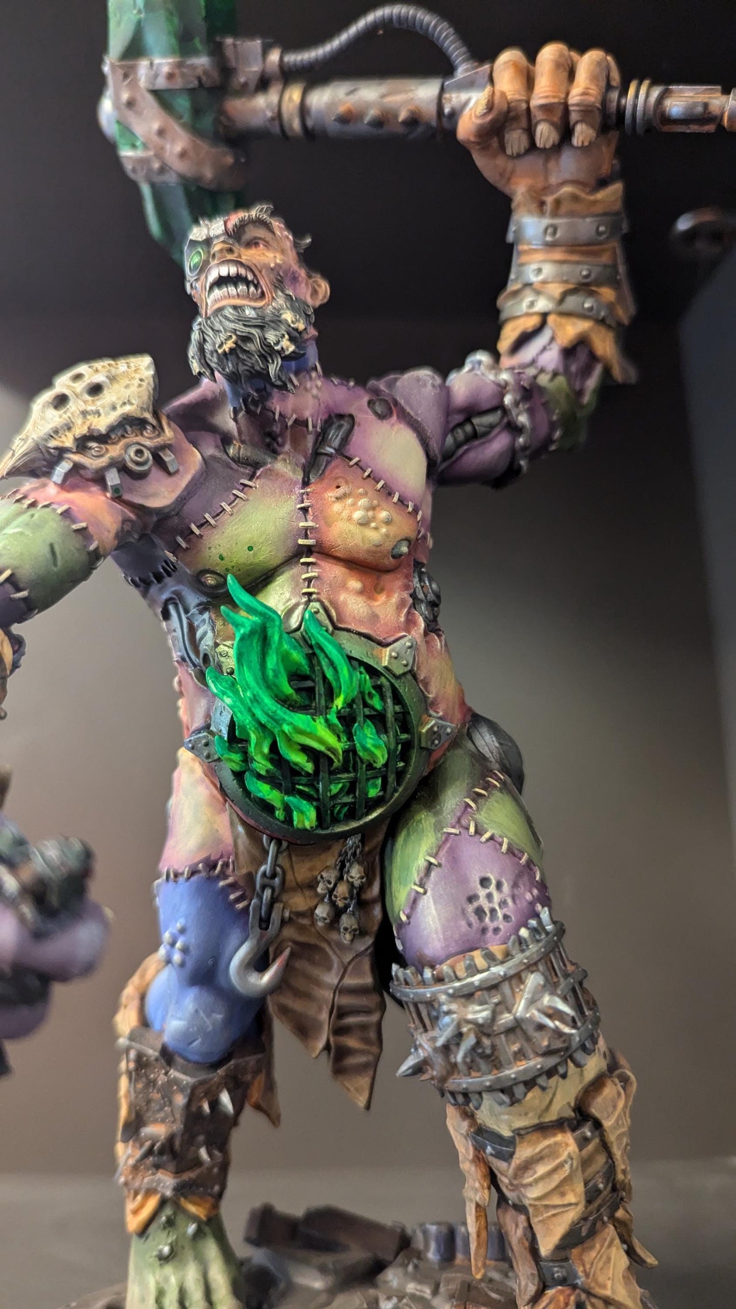 Corrupted Giant, Gigantic Chaotic Stitched-Together Gargant, Sci-Fi Wargames Miniatures by STATIONFORGE