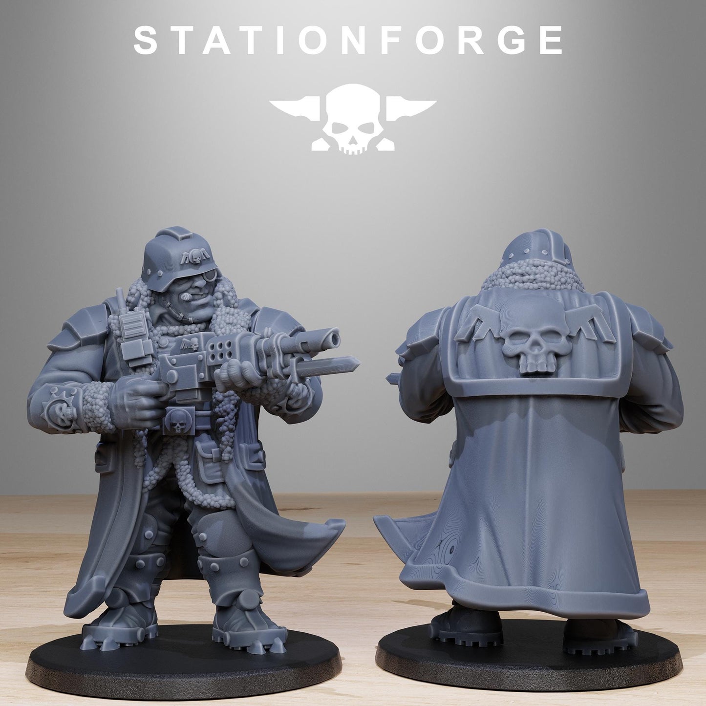 GrimGuard Frostwatch Mutants, Imperial Guard Proxy, Sci-Fi Wargames Miniatures by STATIONFORGE