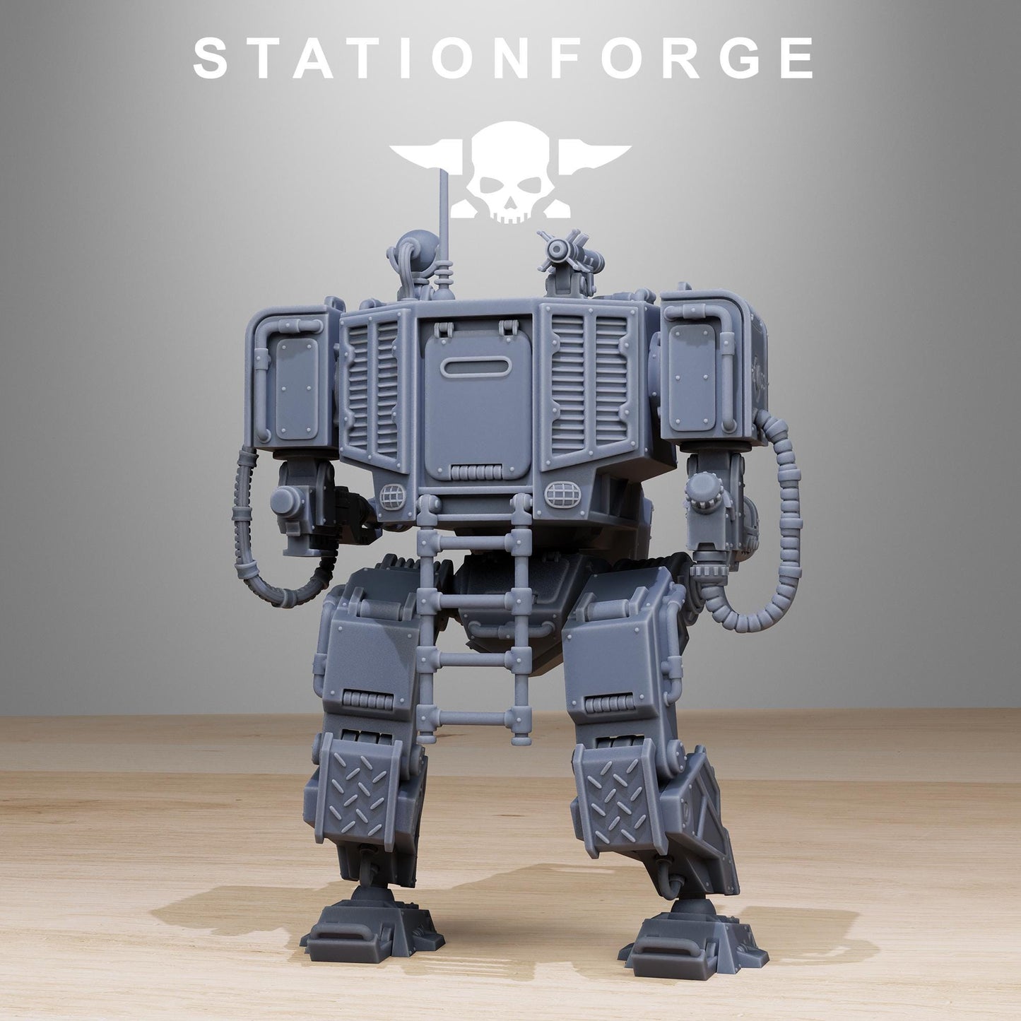 Vaskar Walker, Death Korps Proxy, Sci-Fi Wargames Miniatures by STATIONFORGE