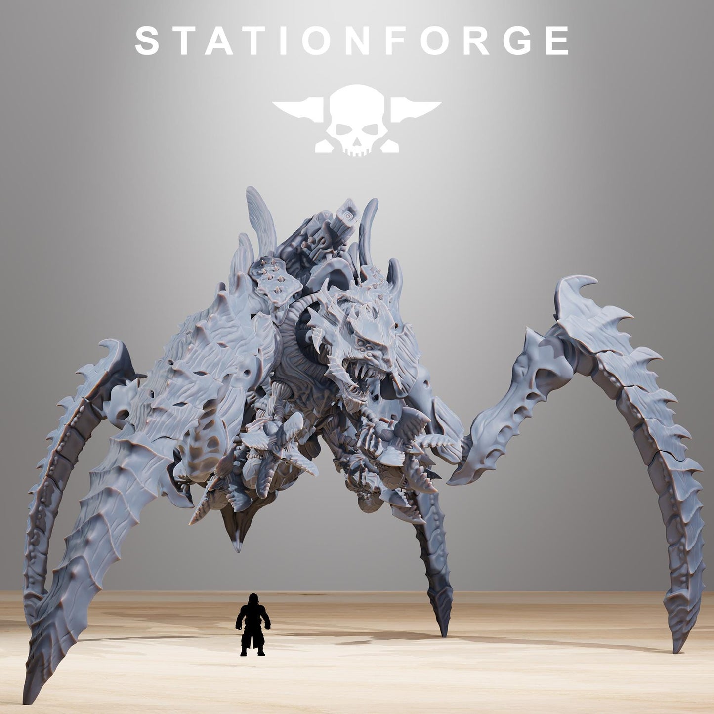 Xenarid King - Xenarid Alien Bugs -  Sci-Fi Grimdark Bug aliens by STATIONFORGE