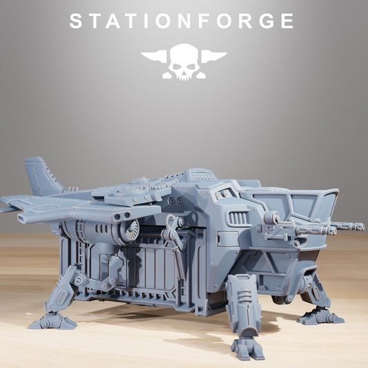 Scavenger Cutlass, Space Techno-bots, modular Sci-Fi warriors by STATIONFORGE, Sci-Fi Wargames Cyber-themed Grimdark miniatures
