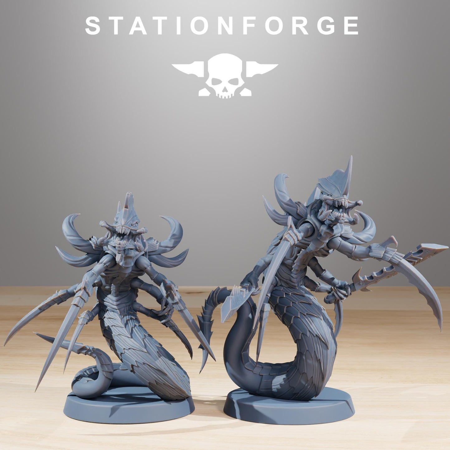 Xenarid Serpents - Xenarid Alien Bugs -  Sci-Fi Grimdark Bug aliens by STATIONFORGE