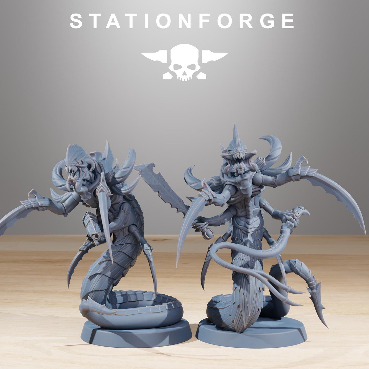 Xenarid Serpents - Xenarid Alien Bugs -  Sci-Fi Grimdark Bug aliens by STATIONFORGE