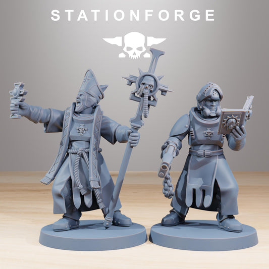RoyalGuard Templars Modular Set Miniatures by STATIONFORGE, Imperial guard infantry regiment