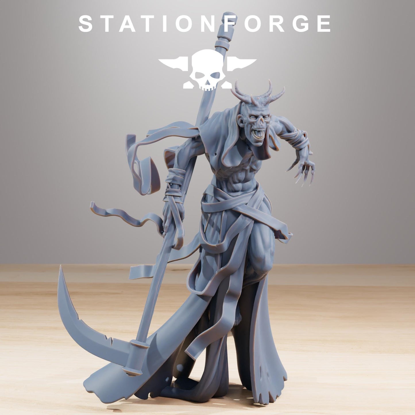 Astronet Void Deity, Modular Sci-Fi Marine warriors by STATIONFORGE, Grimdark Wargames Proxy