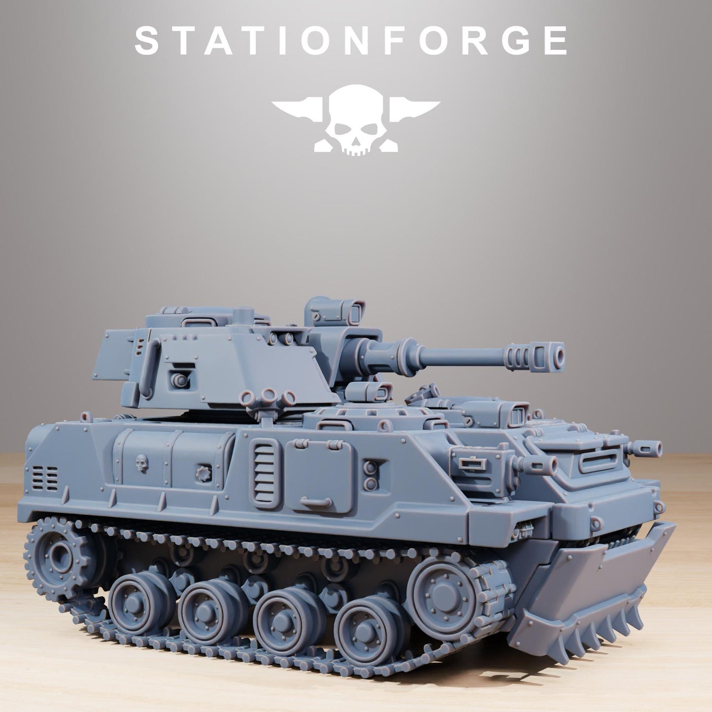 Socratis Predator Tank - Socratis Marines  - Futuristic Marine Army, Sci-Fi Space Scout Vehicle by STATIONFORGE