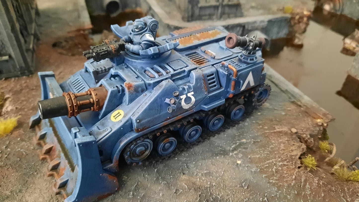 Socratis Vanguard Tank - Socratis Marines  - Futuristic Marine Army, Sci-Fi Space Scout Vehicle by STATIONFORGE
