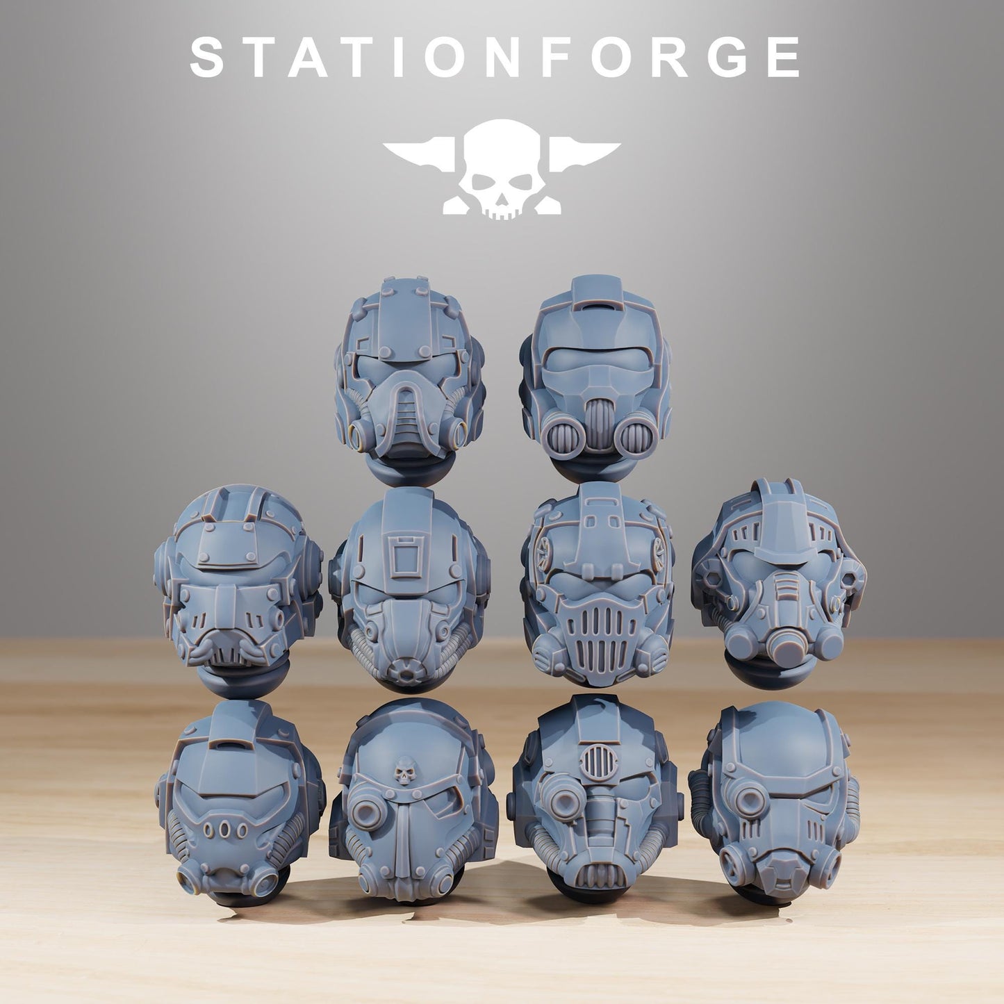 Socratis Vanguard, Modular Sci-Fi Marine warriors by STATIONFORGE, Grimdark Wargames Proxy