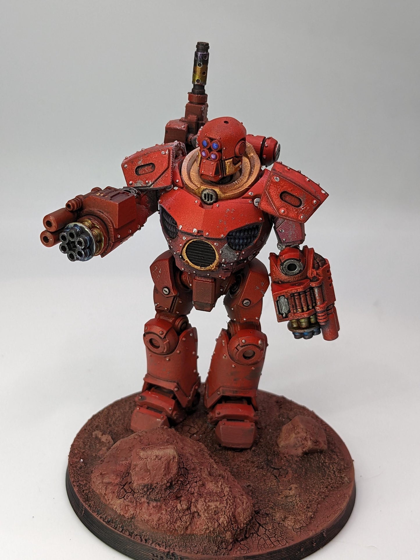 Scavenger Droitex Mk3, Mechanical Robot Infantry, Sci-Fi Wargames Miniatures by STATIONFORGE