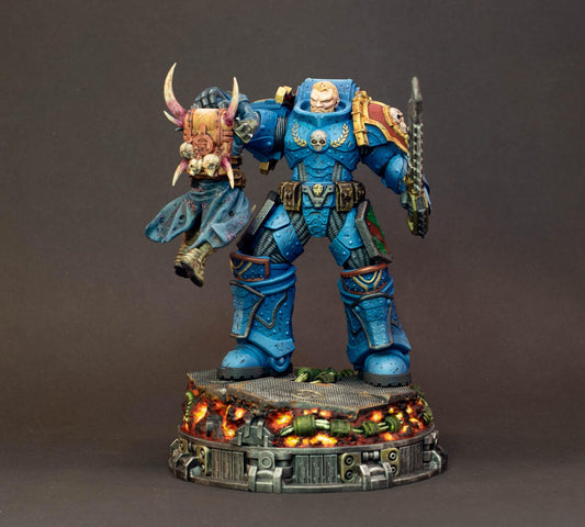 Socratis Collectible, Modular Sci-Fi Marine warriors by STATIONFORGE, Grimdark Wargames Proxy